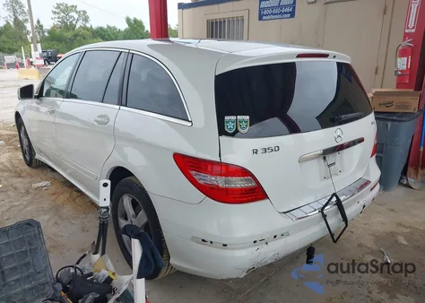 2011 Mercedes-Benz R 350 4Matic из США, поврежденный, VIN 4JGCB6FEXBA113685